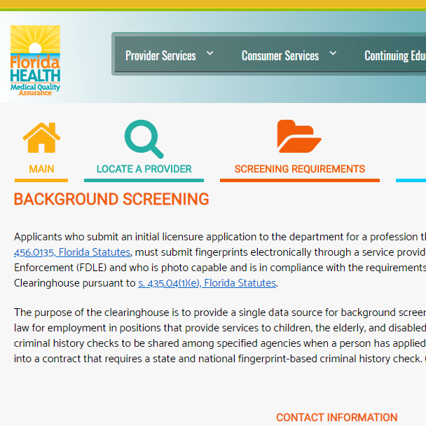 CNA Florida Board of Nursing Background square